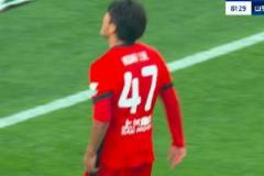 記者談蒯紀(jì)聞造點(diǎn)：劉洋左腳擴(kuò)大防守面積，碰撞點(diǎn)球合理