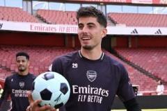 阿爾特塔：哈弗茨恢復(fù)期超越隊(duì)內(nèi)近10年健身房紀(jì)錄