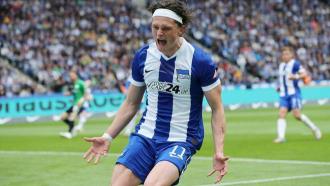 柏林赫塔中鋒里斯賽后續(xù)簽合同并進(jìn)球救主