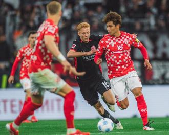 德甲賽季跑動距離排名：佐野海舟居首，基米希與魏格爾分列二三位