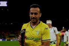 佩德羅梅開二度！37歲球員當選拉齊奧vs國米全場最佳