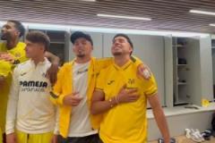 鎖定歐冠席位！比利亞雷亞爾球員高唱主題曲狂慶勝利