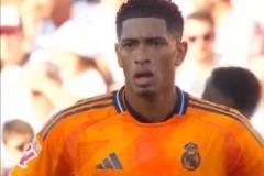 貝林厄姆因累積5張黃牌停賽，無緣出戰(zhàn)對陣皇家社會的收官戰(zhàn)