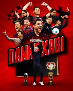 勒沃庫(kù)森致敬阿隆索：感謝你，我們歷史上的首位冠軍教練