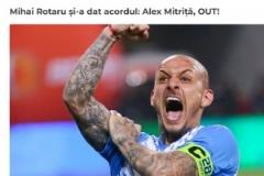 羅馬尼亞媒體：中國俱樂部有意簽下30歲前腰米特利查，身價(jià)400萬歐元