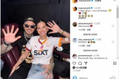伊卡爾迪社交媒體發(fā)布與未婚妻合影：五月到了，該慶祝奪冠了