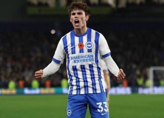 羅馬諾：意甲、德甲和英超俱樂部對布萊頓中場奧賴利感興趣