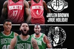 誰賺？名記比爾西蒙斯的方案：杰倫+假日換范弗里特、小賈、伊森