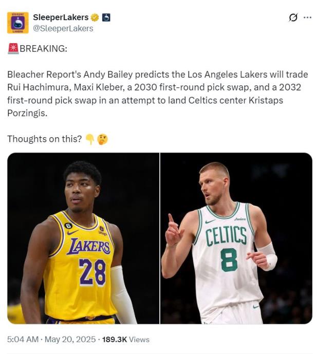 湖媒建議4換2引波神：長(zhǎng)文分析不會(huì)賤賣里夫斯 引援目標(biāo)防守+內(nèi)線