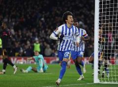 三笘薰：英超單賽季進球上雙僅達最低目標，自我要求仍需提升