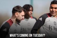 曼聯(lián)備戰(zhàn)客場對陣畢爾巴鄂競技