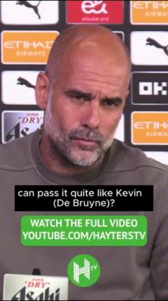 梅西與瓜迪奧拉共同認為，傳球最好的隊友是梅西，德布勞內排第二。