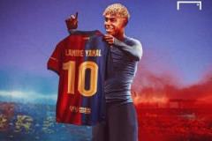 亞馬爾18歲生日換10號(hào)球衣并續(xù)約新合同