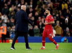 利物浦本賽季英超4場失利與阿森納相同，但積分仍領先12分。