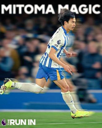 三笘薰破門助日本球員在五大聯(lián)賽進球數(shù)創(chuàng)新高