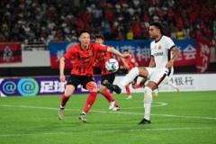 海港6比2蘇州東吳 蒯紀(jì)聞貢獻(xiàn)一球一助攻獲最佳球員