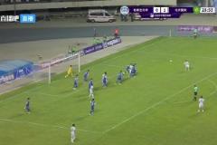 國安2-0領(lǐng)先石家莊！王子銘兜射破門再下一城