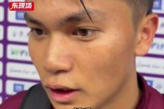 蒯紀聞：打入首球心情激動，感謝團隊的幫助，下個目標是全運會