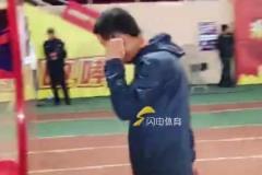 足協(xié)杯第3輪山東泰山vs青島紅獅，賽前馬永康主動(dòng)與崔康熙握手