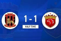 半場-海港1-1東吳 馬輔漁挑射破門 李新翔助攻加布扳平