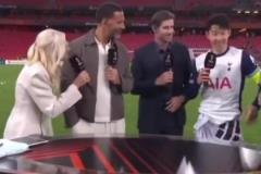 主持：孫興慜你曾說不會自稱傳奇孫：沒錯！但今天我就是傳奇