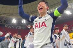 率隊奪歐聯(lián)杯冠軍！孫興慜振臂怒吼慶祝！