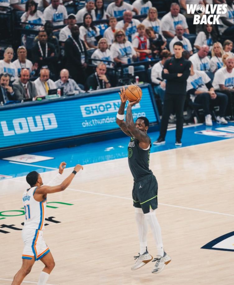 NBA西決G2：森林狼vs雷霆比分分析（5月23日）