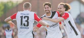 法蘭克福友誼賽雙線破門(mén)，特拉普客串前鋒建功