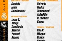 皇馬西甲收官戰(zhàn)大名單：莫德里奇、巴斯克斯和巴列霍主場告別戰(zhàn)