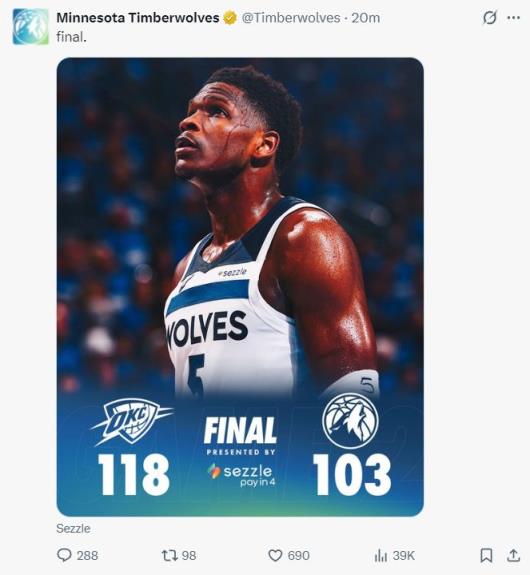 蘭德爾末節(jié)被DNP登全美第一熱搜，美媒怒斥芬奇愚蠢球迷質(zhì)疑西決被操控