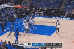 福斯特被多特怒吼致傷，賽后回看竟因延遲哨吹SGA犯規(guī)