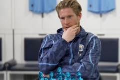 德布勞內(nèi)稱贊曼城最佳陣容：哈蘭德、斯特林、羅德里和京多安入選