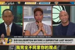 認(rèn)可嗎？A史密斯：哈利伯頓是明星球員，但他不是頂級(jí)球員！