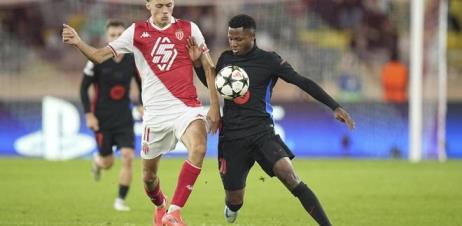 摩納哥欲從巴塞羅那簽下法蒂，球員身價僅500萬歐元