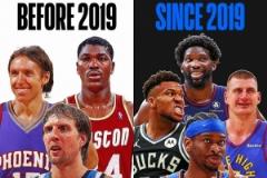 NBA近七年MVP均為國際球員 歷史累計(jì)僅四人次