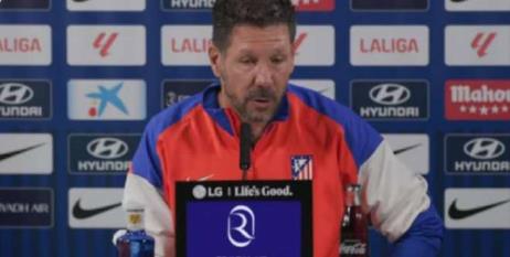 西蒙尼：本賽季整體積極，奧布拉克是世界頂級(jí)門將之一