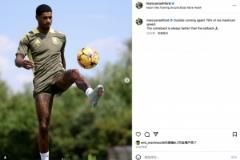 拉什福德社媒曬跑步訓(xùn)練照：回歸永遠(yuǎn)比挫折更美好