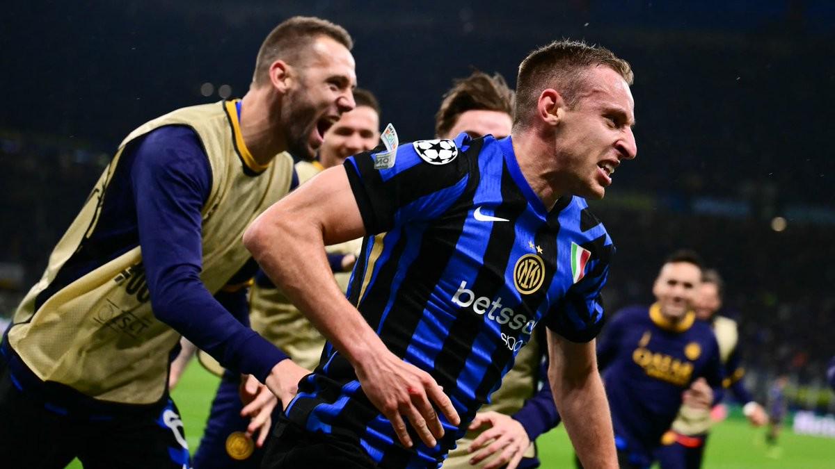 國(guó)米本賽季歐冠僅16分鐘38秒處于落后局面，占比1.2%