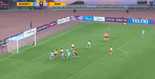 武漢女足0-1落后！墨爾本城女足頭球破門逆轉(zhuǎn)局勢