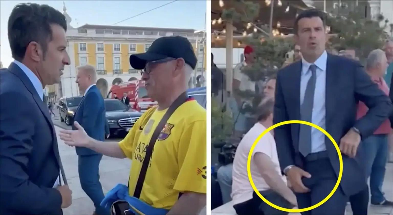 菲戈強(qiáng)勢回應(yīng)“叛徒”質(zhì)疑，現(xiàn)場做出不雅動作引發(fā)熱議