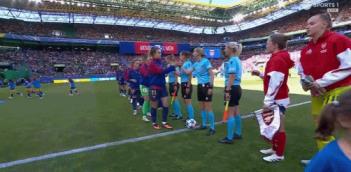 半場(chǎng)：阿森納女足0-0巴薩女足，帕雷德斯烏龍球被判無(wú)效