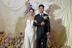 陳純新與愛人攜手走進婚姻殿堂，共度幸福新婚生活！