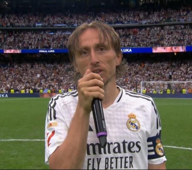 莫德里奇告別演講：為曾經(jīng)擁有而微笑，而非為結束而哭泣