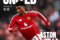 曼聯(lián)迎戰(zhàn)維拉：阿瑪?shù)陋?dú)闖英超收官戰(zhàn)