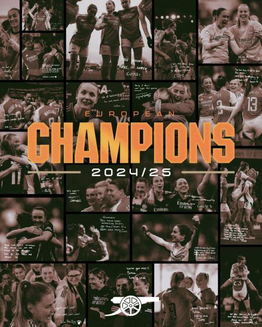 女足巴薩掀翻阿森納再奪歐冠，18年后再戰(zhàn)歐冠夢(mèng)碎