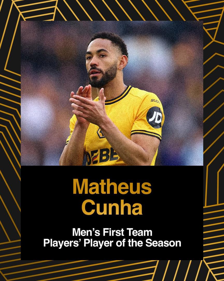 官方：庫尼亞當(dāng)選狼隊(duì)球員票選賽季最佳球員