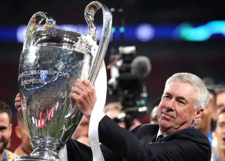 安切洛蒂執(zhí)教皇馬數(shù)據(jù)：兩奪歐冠加聯(lián)賽冠軍圓滿收官