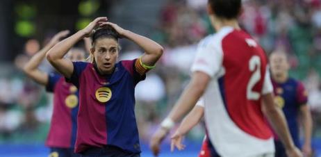 巴薩女足歐冠決賽負(fù)于阿森納，賽季獎(jiǎng)金僅121萬(wàn)歐元