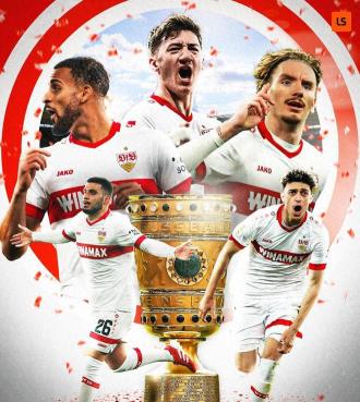 斯圖加特時(shí)隔18年再奪德國(guó)杯冠軍