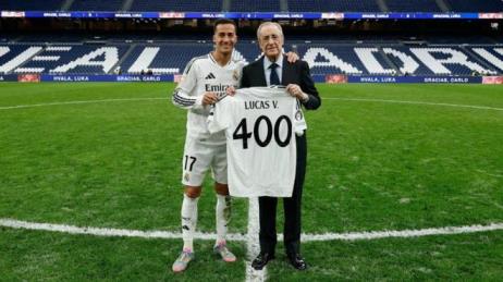 巴斯克斯披400場(chǎng)皇馬紀(jì)念球衣，38球73助助隊(duì)奪冠